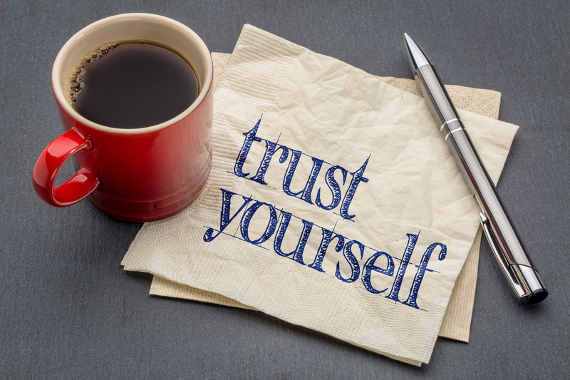 Trust Yourself by Can Stock Photo / PixelsAway